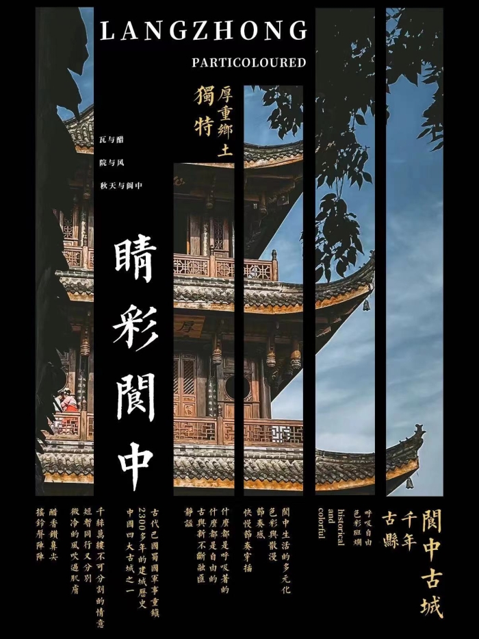 优秀作品——《晴彩阆中》